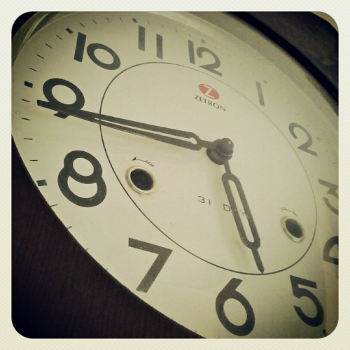Old wall clock
